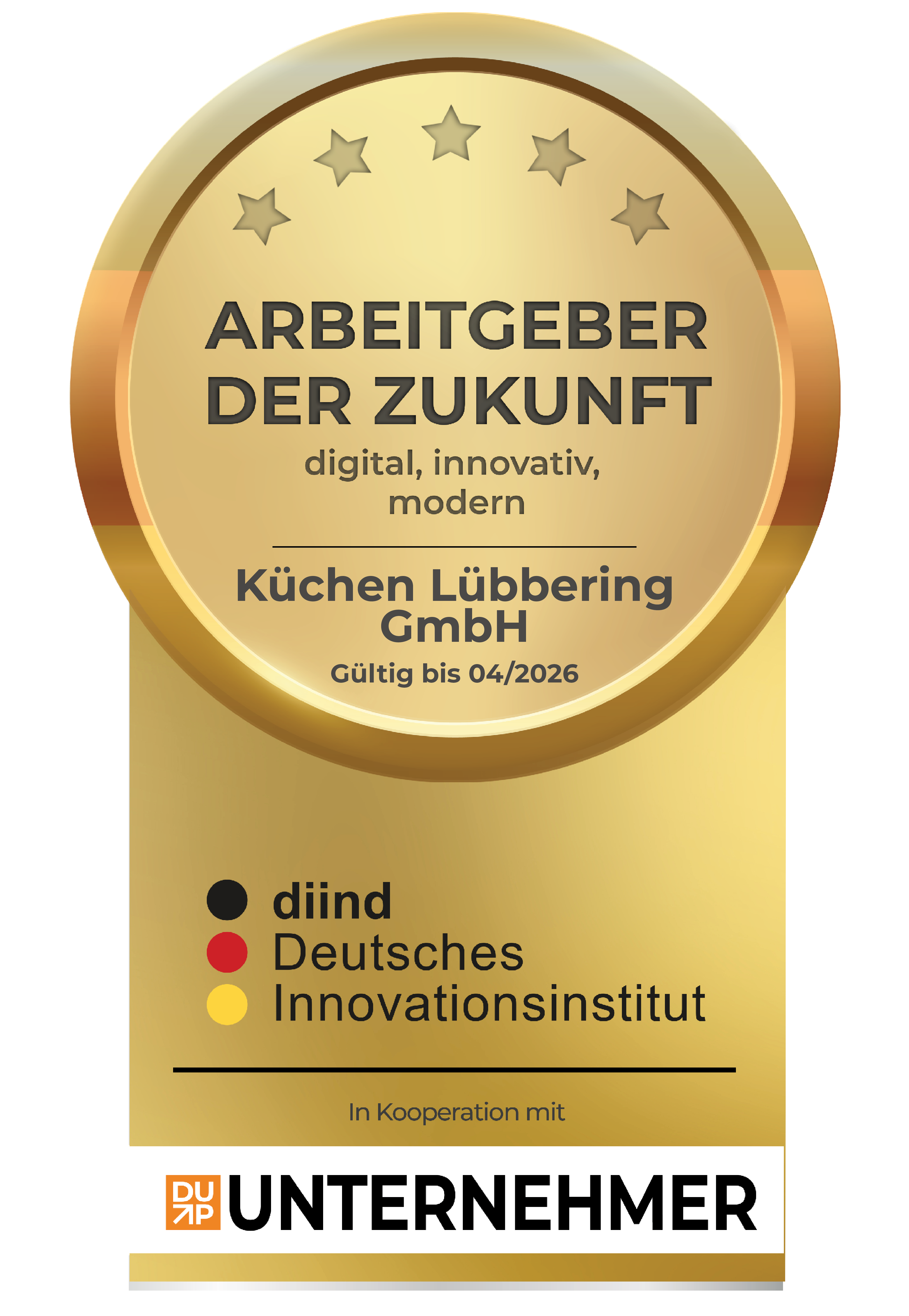 Zertifikat Arbeitgeber der Zukunft